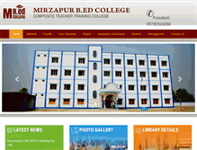 Tablet Screenshot of mirzapurbc.com